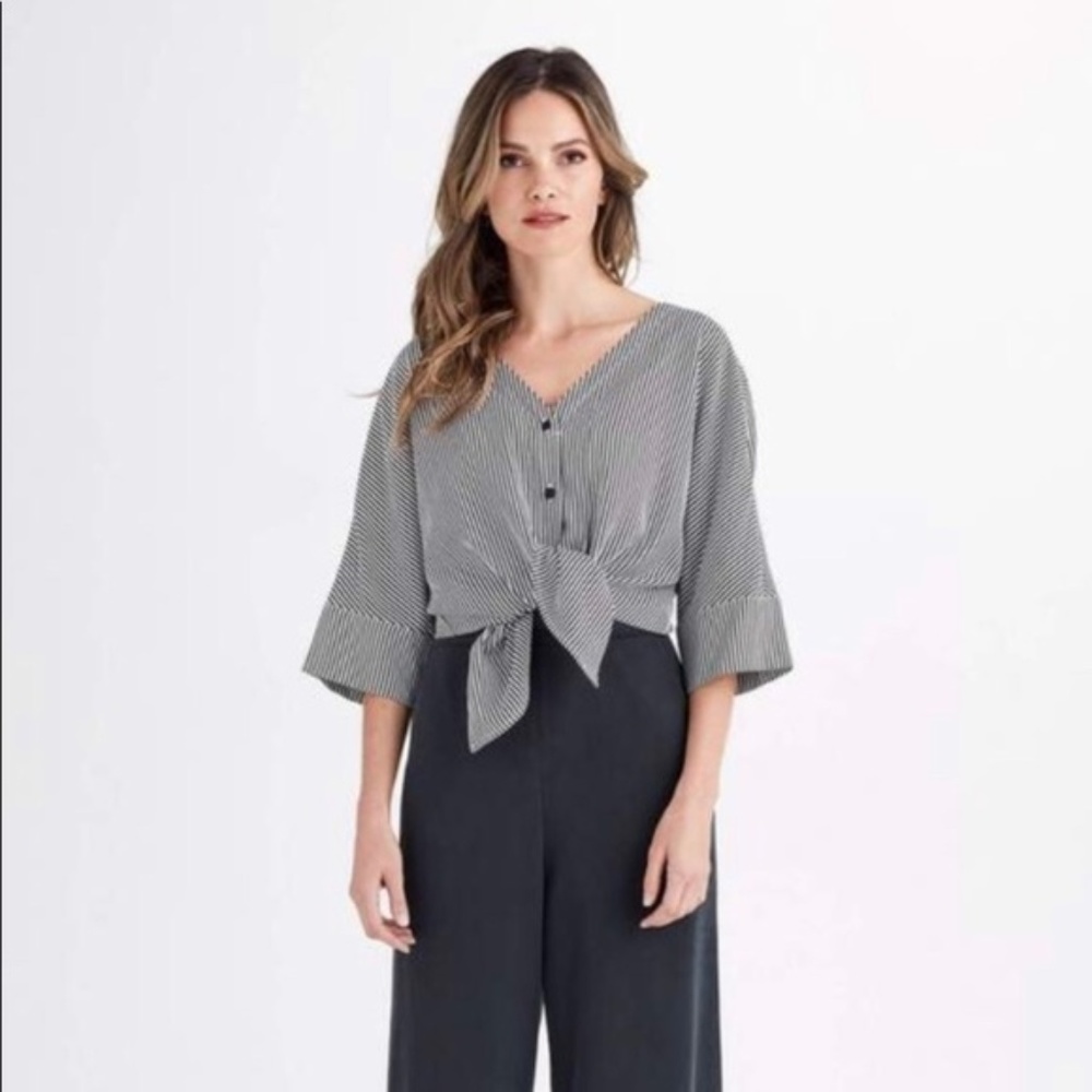Vetta Capsule Boyfriend Shirt Striped XS